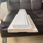 primed pine baseboards moulding